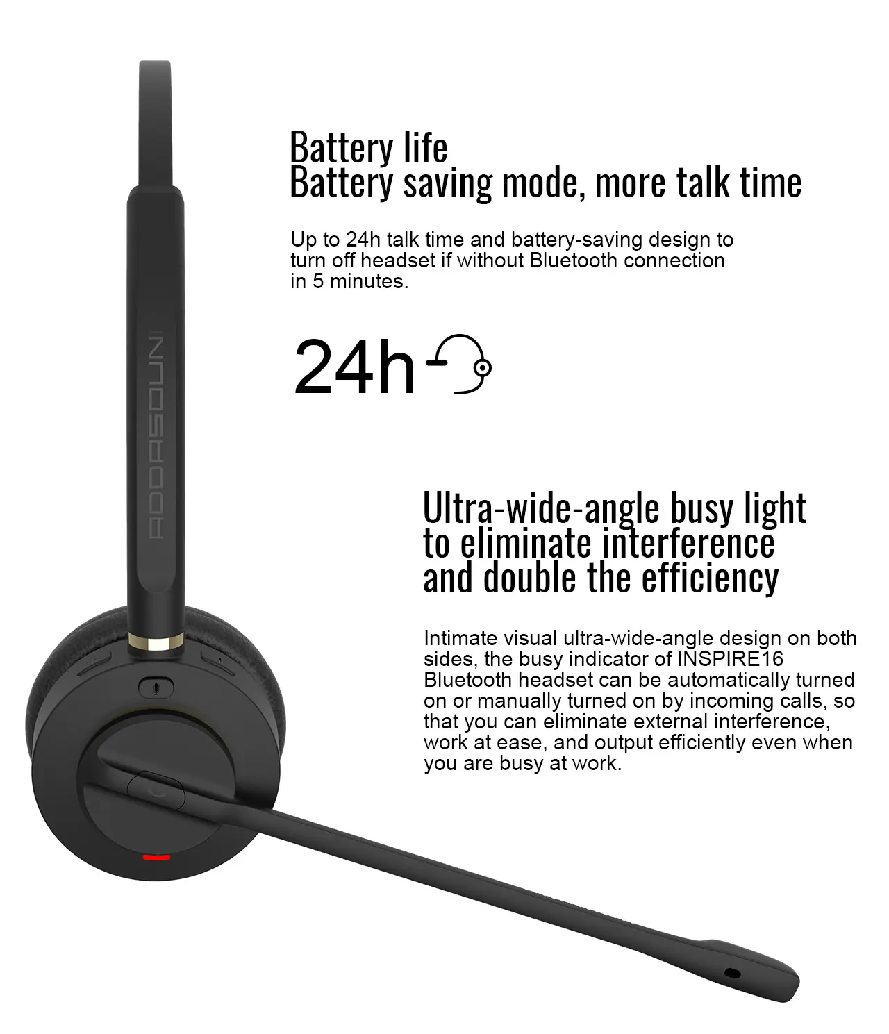 Wireless Headset Indpire 16