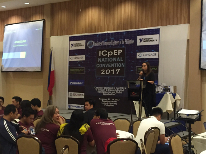 ADDASOUND on ICpEP 2017 National Convention